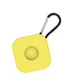 thumbnail image 4 of Tracker Holder Case Anti-lost Silicone Cover Protector with Key Chain Replacement for iOS AirTag  Clear, 4 of 8