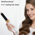 thumbnail image 3 of Potente Cepillo Calefacción Voluminización Rizado Estilista Aire Caliente 5 en 1 Secador Multifunción para Volumizar Rizando, 3 of 9