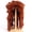 Carrot Red, variant on Monique Synthetic Mohair Carrot Red Breanna Doll Wig, 16 to 17 Inch Doll Head Circumference