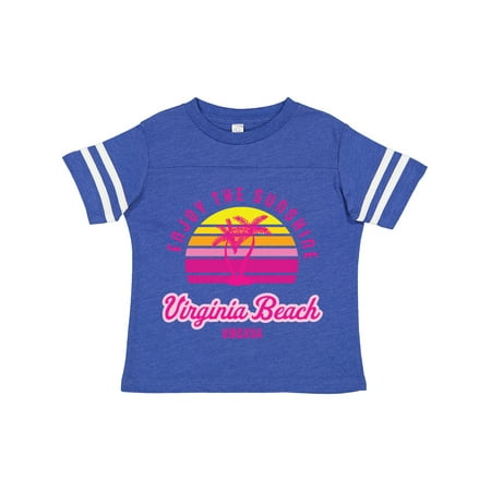 

Inktastic Summer Enjoy the Sunshine Virginia Beach Virginia in Pink Gift Toddler Boy or Toddler Girl T-Shirt