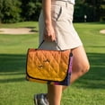 thumbnail image 4 of Whosucclay Tropical Palm Sunset Golf Cart Seat Blanket, 4 Convenient Pockets Quilted Golf Cart Seat Covers Reusable for 2-Seater Golf Cart Club Car, 4 of 9