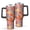 Pioneer Flower Floral, variant on 40oz Pioneer Flower Floral Print Pattern Insulated Tumbler with Handle, BPA-Free Leak Proof Lid and Straws, Double Wall Vacuum, Hot 12h/Cold 34h