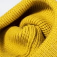 thumbnail image 2 of European And American Knitted Hat Fashion Dew Ponytail Ladies Cold Hat Outdoor Warm Ear Protection Autumn And Winter Beanie Curling Wool Hat, 2 of 5