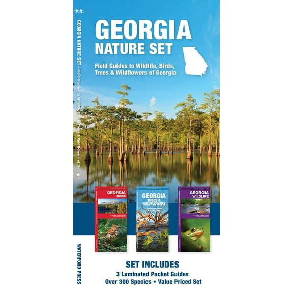 Nature Observation North America Georgia Nature Set: Field Guides to Wildlife, Birds, Trees & Wildflowers of Georgia, (Paperback)