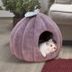 thumbnail image 2 of cat Sofa Pumpkin Shaped Cat Kennel Warm Cat Mat Bed Yurt Push Cat Carpet Pet Dog Cushion Removable and Washable Nest Cat Blanket Supplies Cat Supplies, 2 of 4