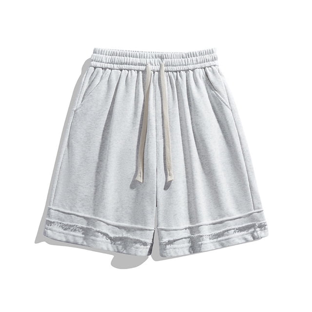 Ceisia Men's Relaxed Minimalist Drape Gift Casual Shorts Lightweight Contrast Drawstring Multi-Color
