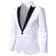 thumbnail image 3 of Traje de hombre para primavera y otoño, traje pequeño de negocios, abrigo occidental individual, traje joven ajustado de talla grande, 3 of 5