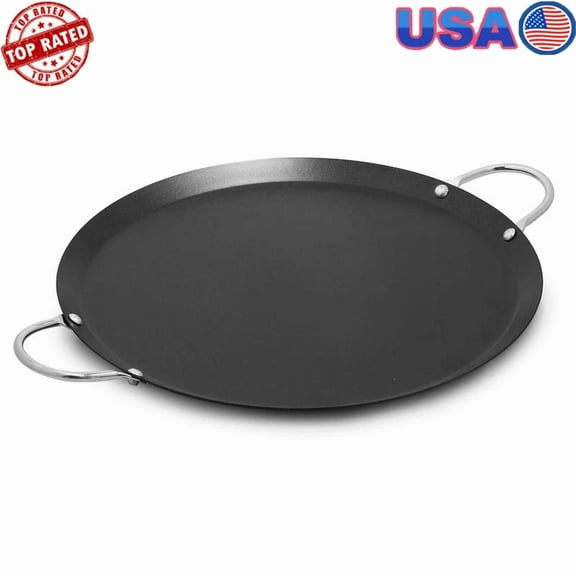 STARLIGHT- 9 Inch Carbon Steel Nonstick Comal Griddle Tortillas Quesadillas Cooking New