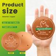 thumbnail image 3 of 2-Pack Copper Bird Bath Purification Disk 0.6mm Reinforced 99.99% Pure Copper Cleaning Disk with Triple-Point Support for Physical Safe Clean Water All-Season Universal Fit for Outdoor Birdbaths Bowl, 3 of 14