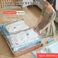 thumbnail image 3 of Space Saving Compressed Vacuum Storage Bags for Clothes and Bedding 12 Pack, 3 of 9