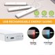 thumbnail image 2 of For Under Counter Light Closet Cabinet Motion Sensor Usb Rechargeable Wireless, 2 of 5