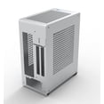 thumbnail image 4 of Funda Mini-ITX ZZEW A1P Micro ITX PC plateada con cable elevador, 4 of 9