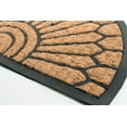 thumbnail image 2 of Imports Decor 401NBRCM Half Round Lily Door Welcome Mat, 2 of 2
