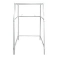 thumbnail image 1 of Open Box Magic Chef Compact Powder Coat Metal Laundry Drying Rack Stand, White, 1 of 6