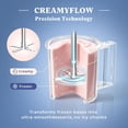 thumbnail image 4 of 11-in-1 Electric Ice Cream Maker with 8 programs, mixes and churns ingredients, 3 pints frozen dessert grade, includes recipe and 3 20-ounce cups. (White), 4 of 8