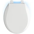 thumbnail image 3 of Kohler K-75758-96 Cachet Nightlight Q3 Quick-Close Round-Front Toilet Seat - Biscuit, 3 of 4