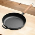thumbnail image 4 of Yibooy Cast Iron Mini Frying Pan 26cm Nonstick Skillet Cookware Kitchen Omelette Pan, 4 of 8