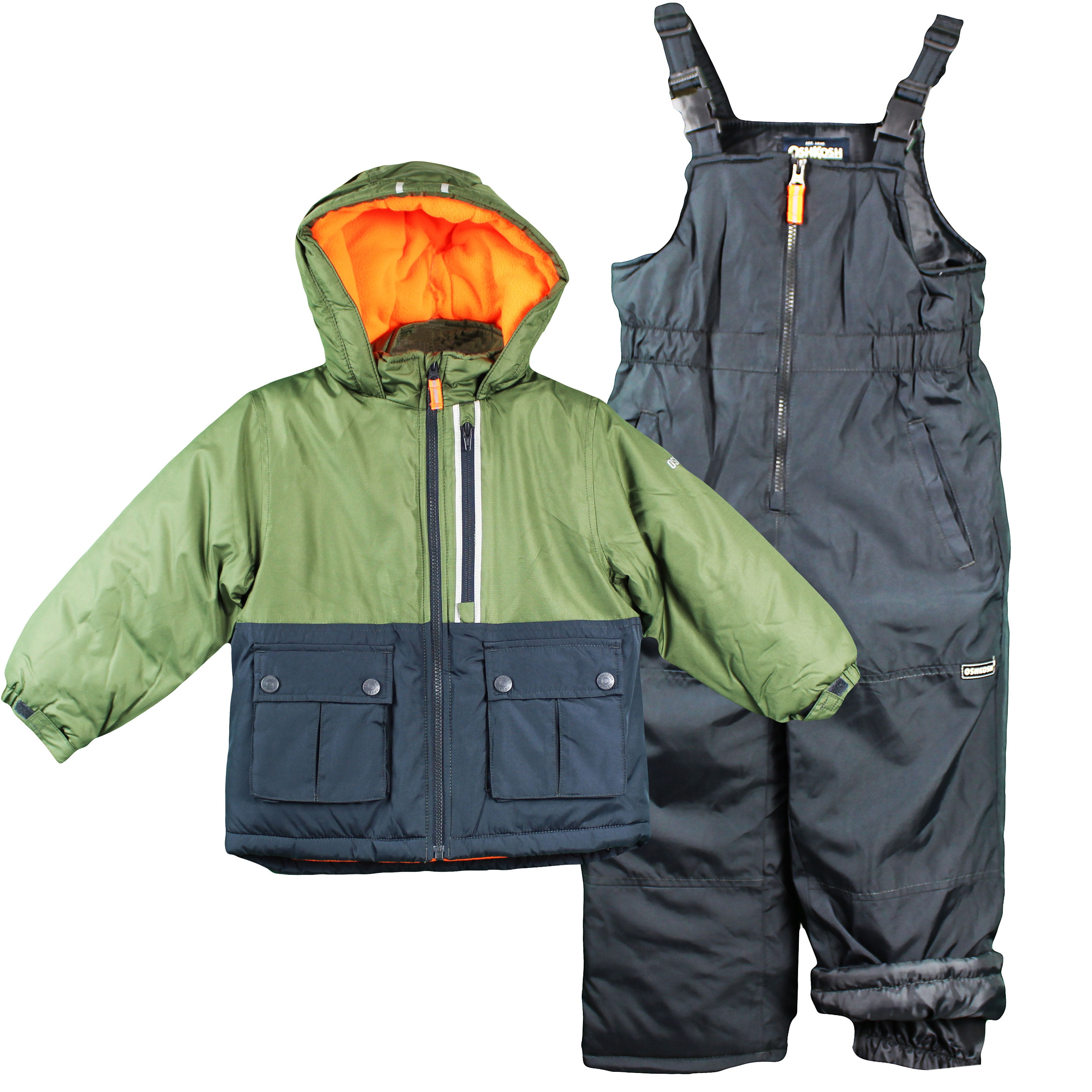 OshKosh BGosh Boys Little Ski Jacket and Snowbib Snowsuit Set 