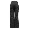thumbnail image 5 of Lmnyox Straight Leg Cargo Pants for Women Fashion Casual High Waist Pocket Trousers Fall Trendy Lounge Pants, 5 of 5
