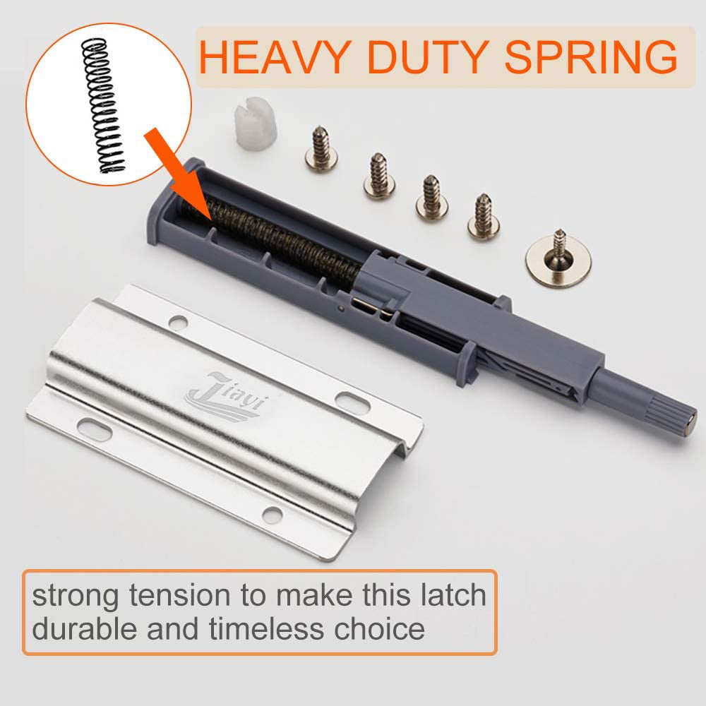 Magnetic Push Latches for Cabinets 20 Pack Push to Open Door Latch Heavy  Duty Touch Latches Kitchen Door Push Release Latch for Drawer Closure Push  ...