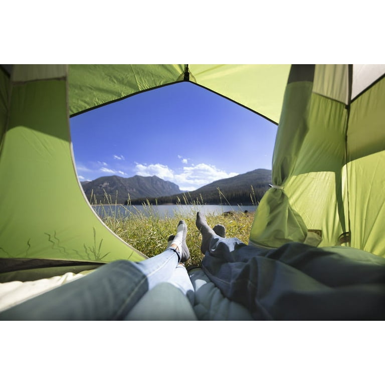 Coleman, 4-Person Dome Tent, 9x7 ft, Weatherproof with Ventilation
