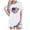 White, variant on Graphic Tunic T Shirts for Women Plus Size Summer Casual Dragonfly Butterfly Graphic Tops Short Sleeve Crewneck Basic White Loose Blouses
