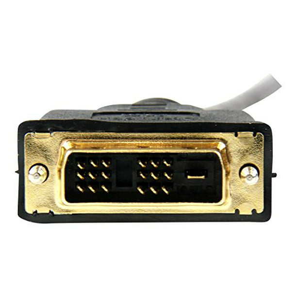 Summen Bounce Luminans StarTech.com 6ft HDMI to DVI D Adapter Cable - Bi-Directional - HDMI to DVI  or DVI to HDMI Adapter for Your Computer Monitor (HDMIDVIMM6),Black -  Walmart.com