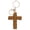 Brown, variant on Cross Keychain,Jesus Key Chain Christian Car Accessories Handmade Soft Cross Keychain Cute Decor for Women Men Gifts,Purple