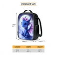 thumbnail image 5 of Yuyamidu Cute Dragon Bookbag and Lunch Box Set 5th Grade Bookbags for Girls with a Lunchbox 4 Piece Flower Backpack with Lunch Bag Pencil Case Water Bottle Carrier Bag Primary School Bag for Kids, 5 of 7