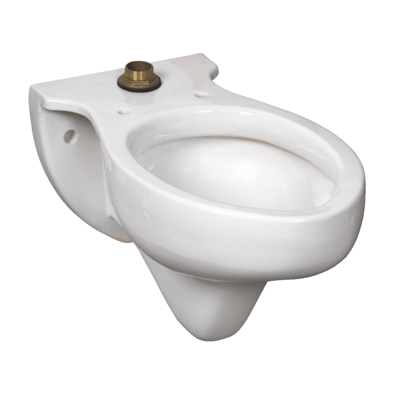American Standard Rapidway 3Bolt Elongated Flushometer Toilet in White