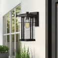 thumbnail image 2 of Outdoor Wall Lantern Exterior Porch Light Fixture Outside Garage Sconce Lighting Waterproof Farmhouse Wall Mount Carriage Lamp for House Patio Doorway, 2 of 9