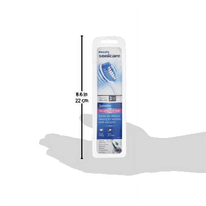 Philips Sonicare Sensitive Replacement Heads, 3-Pack photo 4