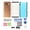 Gold, variant on NFTIGB Back Glass Cover Replacement Kit for Samsung Galaxy Note 8 Blue Front Outer Screen Repair Tools Set Includes Suction Cup Screwdrivers and Blades Full Assembly Set