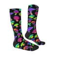 thumbnail image 3 of Balery Bright Mushrooms Fun Novelty Socks Men'S Women'S Crew Socks Funny Crazy Novelty Socks Quirky And Cool Socks, 3 of 9