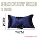 thumbnail image 2 of Funda de almohada de seda morera de color sólido Funda de almohada de seda lavada con seda helada Funda de almohada de seda sintética de una sola pieza, 2 of 5