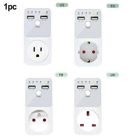 

Goodhd Surge Voltage Relay Digital Timer Socket Switch 220V Appliance Time Controller