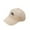 A01-Khaki, variant on FYDUU Toddler Kids Baseball Cap For Girls Adjustable Sun Hat Summer Breathable Ponytail Visor Lightweight Outdoor Sports Soft Comfy Clothes One Size