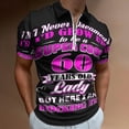 thumbnail image 2 of 60 Year Old Lady Funny 60th Birthday Men Zipper T-shirt Summer Casual Short Sleeve T-shirt Top, 2 of 7