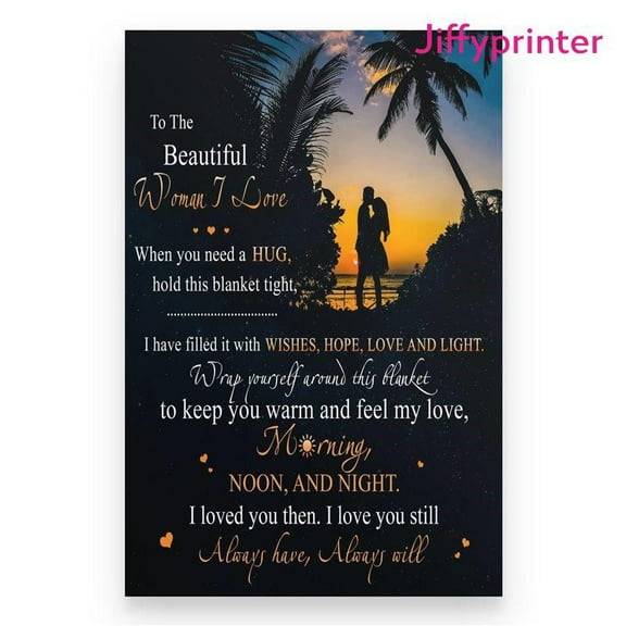 To The Woman I Love When You Need A Hug poster Wall Art Vertical 11 x 17 Inch Poster
