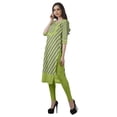 thumbnail image 5 of Moomaya Indian Women Cotton Side Slit Kurtis Printed Bollywood Designer Kurta, 5 of 6