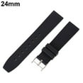 thumbnail image 1 of Flmtop 16mm - 28mm Waterproof Solid Soft Silicone Buckle Watch Strap Band Replacement, 1 of 10