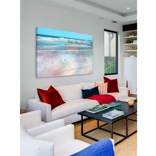 Tranquil Horizon Painting Print on Wrapped Canvas