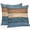 Navy Blue, variant on Throw Pillow Covers 20x20 Inch Set of 2, Farmhouse Burnt Orange Brown Waterproof Outdoor Pillow Covers, Vintage Wooden Striped Decorative Cushion Pillowcases for Couch, Sofa, Bed, Garden, Patio