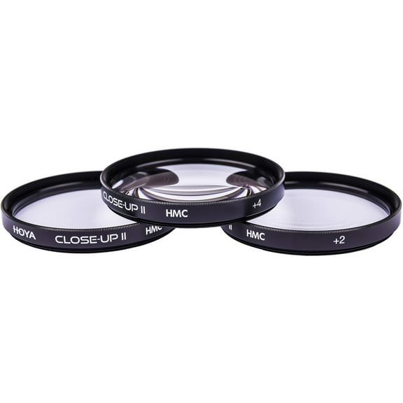 Hoya 52mm HMC Close-Up Filter Set II, Includes  1,  2 and  4 Diopter Filters