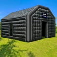 thumbnail image 6 of WARSUN Large Black Inflatable Night Club 20x16.5x12Ft Inflatable Party Tent with Logo Area, 6 of 10