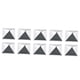 thumbnail image 5 of 10 almohadillas antideslizantes para snowboard, color plata, con agarre mejorado. Accesorios profesionales antideslizantes para snowboard, ideales Forma de pirámide, 5 of 8
