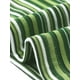 thumbnail image 5 of Allegra K Camiseta sin mangas de tirantes atados a rayas para mujer, XL, verde y blanco, 5 of 5