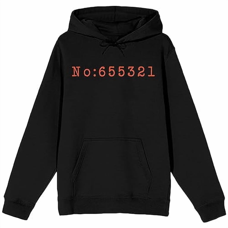A Clockwork Orange No: 655321 Long Sleeve Black Adult Hooded