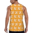 thumbnail image 3 of Easygdp Flying Ducks Men's Tank Top, Sleeveless Muscle T Shirts, Breathable, Quick-Dry, Loose for Gym, Running, Fitness - Small, 3 of 9