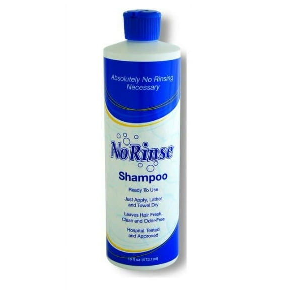 Cleanlife Products No-Rinse Shampoo, 16 oz, Alcohol-free, Ready To Use - 12 Bottles